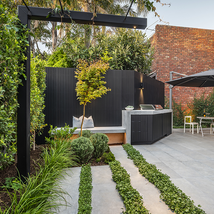 Courtyard by Esjay Landscapes - Glen Iris